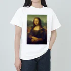 DRIPPEDのモザイクの女性 -the Mona Lisa モナ・リザ- ヘビーウェイトTシャツ