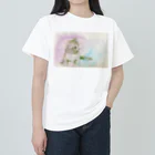 Miyuki Makinoの仔猫さん ヘビーウェイトTシャツ