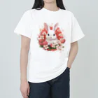 Mingle~DOPの桜シリーズ～うさぎ Heavyweight T-Shirt