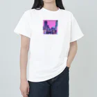 LEONのネオンな街並み Heavyweight T-Shirt