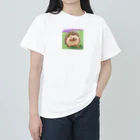 ta-haのイラストハリネズミグッズ Heavyweight T-Shirt