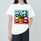 ZARAMEのぱんくま ヘビーウェイトTシャツ