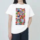 KOUJI NET ORIGINAL SHOPの世界の国旗 ヘビーウェイトTシャツ