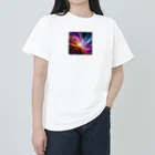 itacyoko(AIイラスト屋)の次元がゆがむ ヘビーウェイトTシャツ