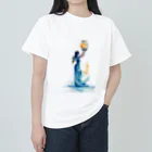 Hayate Kawakami オリジナルの12星座シリーズみずがめ座のアイテム Heavyweight T-Shirt