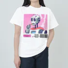 おもちショップの一服ロボットさん Heavyweight T-Shirt