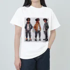 samefudeのAI少年コレクション Heavyweight T-Shirt