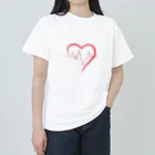 599245の心拍数heart ヘビーウェイトTシャツ