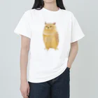 りこりすのmarumofuミミズク ヘビーウェイトTシャツ