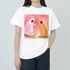 Tokyo Strawberryのみかん屋さんの苺オバケと蜜柑オバケ Heavyweight T-Shirt