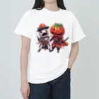 Tokyo Strawberryのみかん屋さんのハロウィン苺 ヘビーウェイトTシャツ