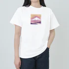 pirapiraのまうんとふじ ヘビーウェイトTシャツ