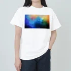 星のすみかの宇宙にとけこむ夜 Heavyweight T-Shirt