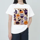 ワンダーワールド・ワンストップのたくさんのかわいいハローウィーンキャラクター④ ヘビーウェイトTシャツ