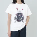 レース鳩の🐰デールのうさぎ🐰デール ヘビーウェイトTシャツ