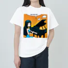 くま屋の音楽の魔法 ヘビーウェイトTシャツ