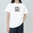 Stylishの動物愛好家 ヘビーウェイトTシャツ