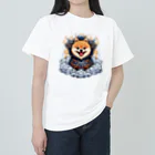 Pom-Dog'sのポメドラゴン Heavyweight T-Shirt