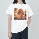 ぶーたんの夕方の公園で Heavyweight T-Shirt