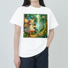 uyuyoshieの妖精　女の子 Heavyweight T-Shirt