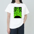 ﾏﾖｺｰﾝのミトコンドリア(手描き) ヘビーウェイトTシャツ