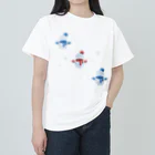 煌焚紫逢の雪だるま ヘビーウェイトTシャツ