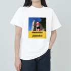 Onradioの🇫🇮Finland de シャケおにぎり🇫🇮 ヘビーウェイトTシャツ