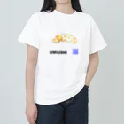 なんちゃってダイバーのウミウシ 009 黒文字 ヘビーウェイトTシャツ