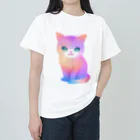 じゅんじゅんのパステル猫2 ヘビーウェイトTシャツ