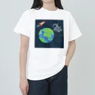 あいいろのキュートな宇宙飛行士 Heavyweight T-Shirt