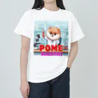 Pom-Dog'sのポメサイエンティスト Heavyweight T-Shirt