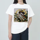 Hayate Kawakami オリジナルのSAMURAI ヘビーウェイトTシャツ