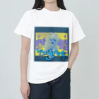 田尻犬(たじりけん)のタジリーヌHIPHOPスタイル ヘビーウェイトTシャツ