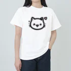終わらない夢🌈の可愛いにゃんこ🐱💞 ヘビーウェイトTシャツ