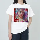 💖宇宙整体♪🌈♪こころからだチャンネル♪💖のhealing mermaid REINA ヘビーウェイトTシャツ