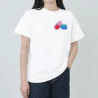 yocx2のリアリティー x バーチャル ヘビーウェイトTシャツ