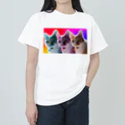 hashiba_のねこのだいごろう ヘビーウェイトTシャツ