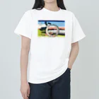 浮世絵屋の北斎「富嶽三十六景⑤　尾州不二見原」葛飾北斎の浮世絵 Heavyweight T-Shirt