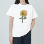 moonland🌙の☀️flower🌙 ヘビーウェイトTシャツ