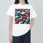 hongoshopのフルーツ&ホラー ヘビーウェイトTシャツ