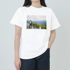 イエローの乗鞍2 Heavyweight T-Shirt