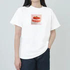 ❤︎cute❤︎のイチゴケーキ ヘビーウェイトTシャツ