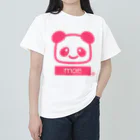 petitringo -プチリンゴ-のパンダのロック Heavyweight T-Shirt