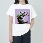 Crook-Aaronのぴくせるこあら ヘビーウェイトTシャツ