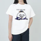 三国志×あざらし さんざらしの三国志あざらし　さんざらし　三国志　曹操　君と余だ Heavyweight T-Shirt