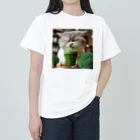 ねこ鉄道の青汁 Heavyweight T-Shirt
