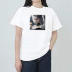 ZZRR12の「猫耳の魔女の叡智と冒険」 ： "The Wisdom and Adventure of the Cat-Eared Witch" Heavyweight T-Shirt