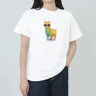 aokitaのアルパカサングラス【カラフルキュート】 Heavyweight T-Shirt