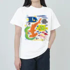 みなとまち層のキング&クイーンエンゼルフィッシュ Heavyweight T-Shirt