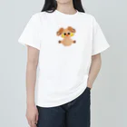 sailixxのいぬのミミキャン ヘビーウェイトTシャツ